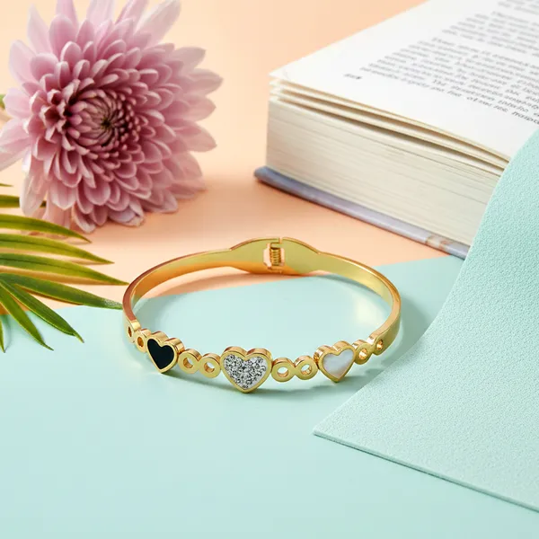 Gold_Eternal_Hearts_Luxe_Openable_Bangle_For_Women