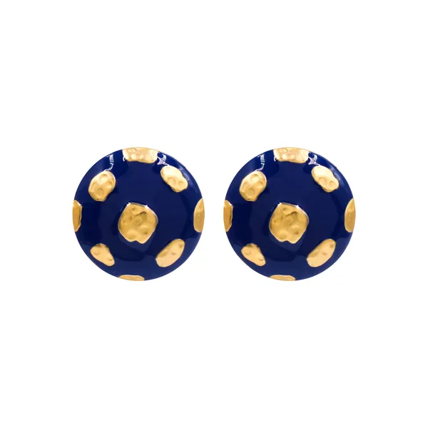 Gold_And_Blue_Majestic_Indigo_Designer_Studs_For_Women