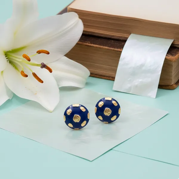 Gold_And_Blue_Majestic_Indigo_Designer_Studs_For_Women