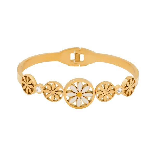 Gold_Celestial_Bloom_Signature_Bangle_For_Women