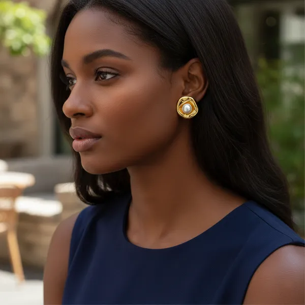 Gold_Classic_Radiance_Gold_Tone_Pearl_Earrings_For_Women