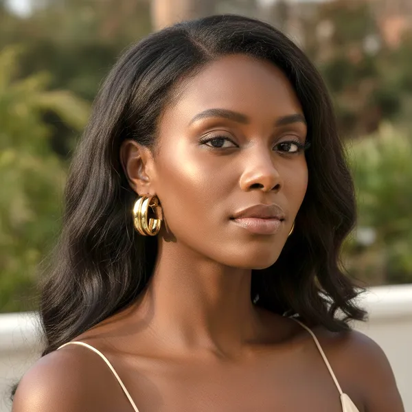 Gold_Elite_Gold_Tone_Statement_Hoops_For_Women