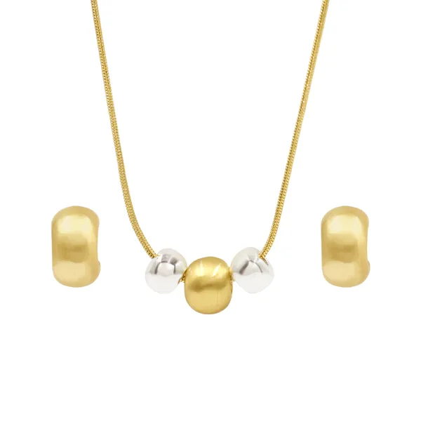 Gold_And_Silver_Brass_And_Mixed_Alloy_Necklace_For_Women