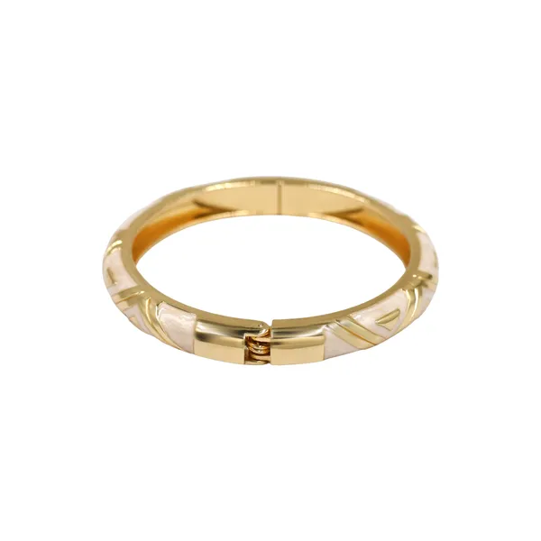 Gold_Pearl_Arc_Designer_Bangle_For_Women