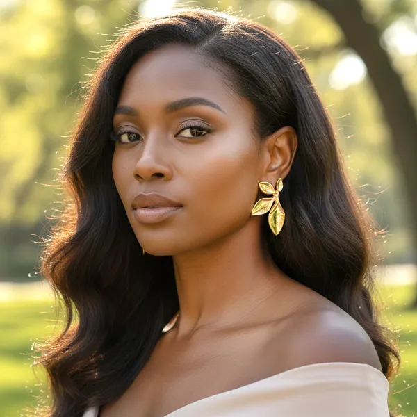 Gold_Signature_Botanical_Luxe_Earrings_For_Women