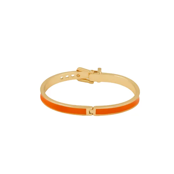 Orange_And_Gold_Saffron_Luxe_Statement_Bangle_For_Women