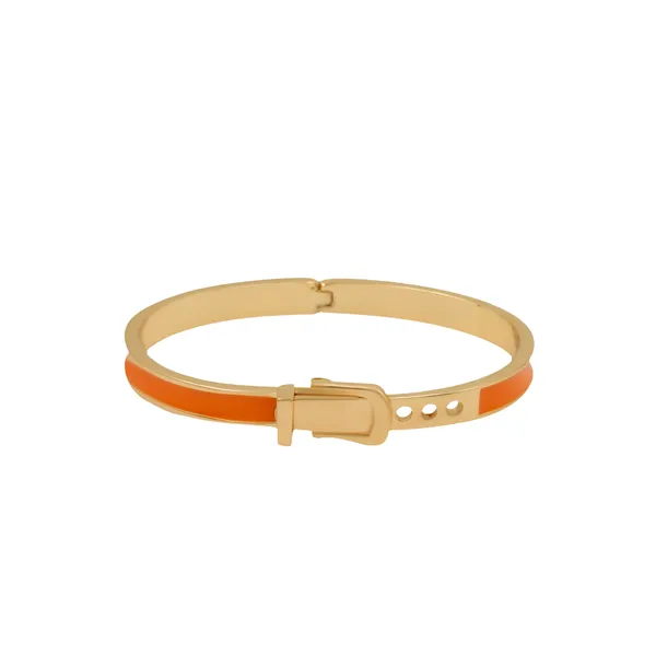 Orange_And_Gold_Saffron_Luxe_Statement_Bangle_For_Women