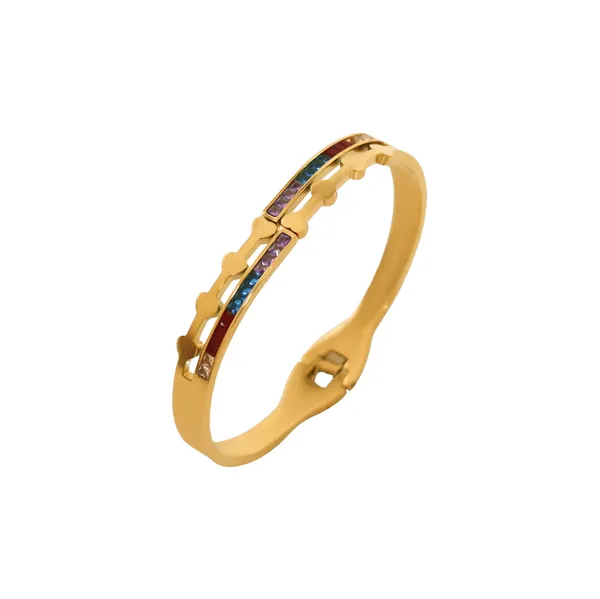 Gold_Prism_Luxe_Gold_Tone_Bangle_For_Women