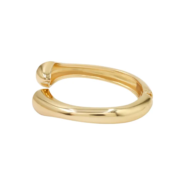 Gold_Aureva_Sculpted_Wave_Bangle_For_Women