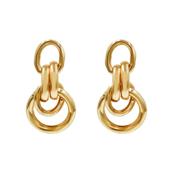 Gold_Royal_Loop_Statement_Earrings_For_Women