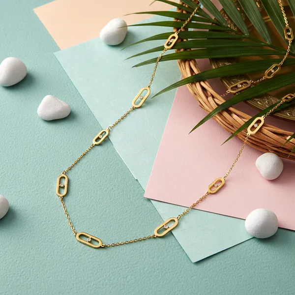 Gold_Brass_And_Mixed_Alloy_Necklace_For_Women