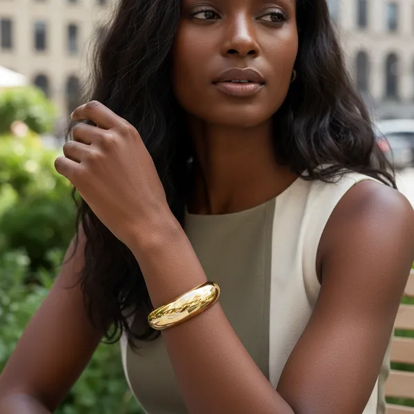 Gold_Radiant_Dome_Signature_Bangle_For_Women