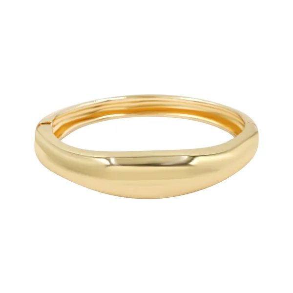 Gold_Radiant_Dome_Signature_Bangle_For_Women