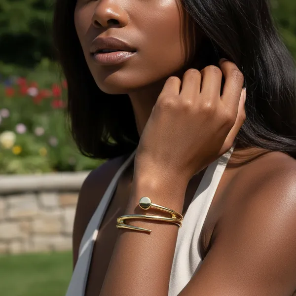Gold_Aurora_Wrap_Statement_Bangle_For_Women