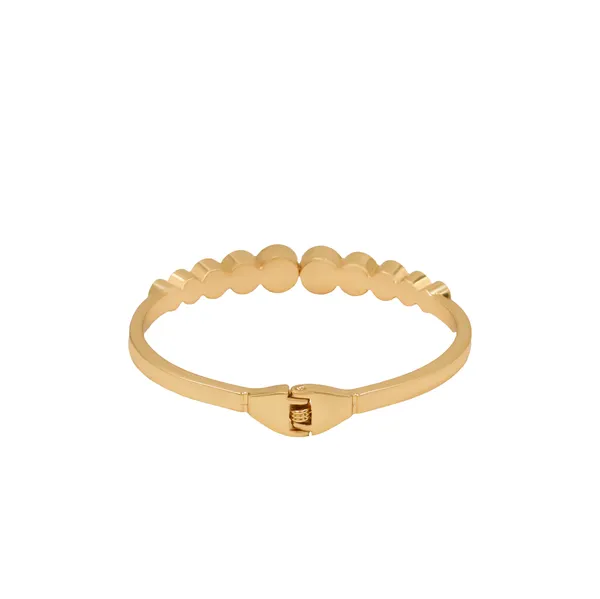 Gold_And_White_Opaline_Wave_Gold_Tone_Statement_Bracelet_For_Women