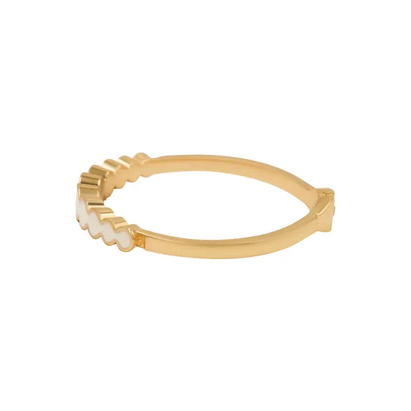 Gold_And_White_Opaline_Wave_Gold_Tone_Statement_Bracelet_For_Women