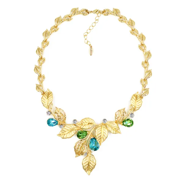 Gold_Royal_Leaf_Elegance_Jewellery_Set_For_Women