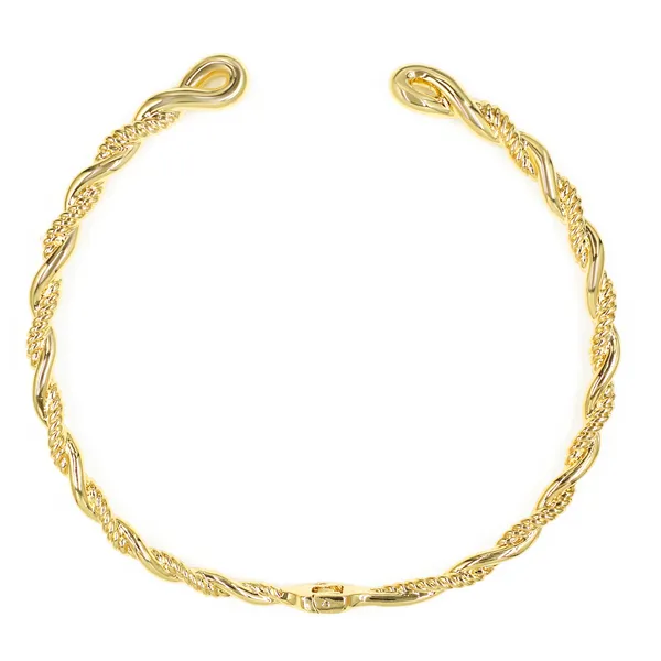 Gold_Eterna_Twist_Necklace_And_Earrings_Collection_For_Women