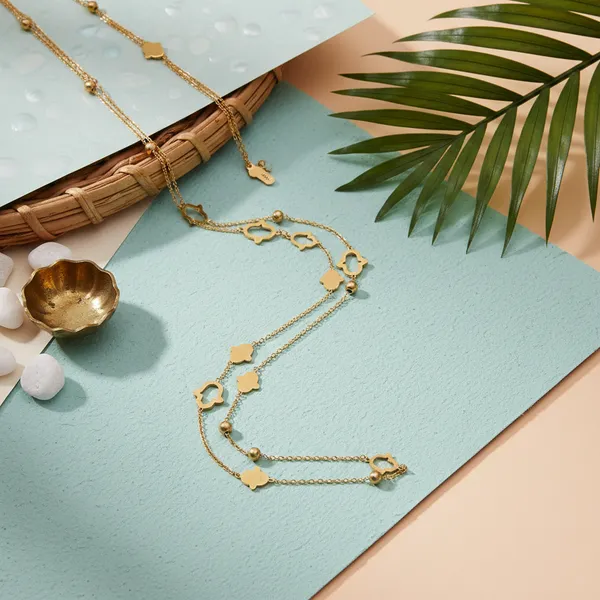 Gold_Brass_And_Mixed_Alloy_Necklace_For_Women