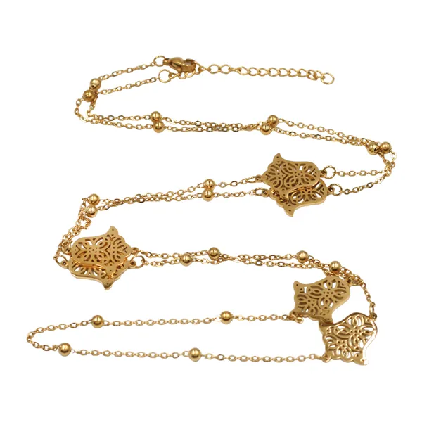 Gold_Brass_And_Mixed_Alloy_Necklace_For_Women