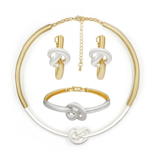 White_And_Gold_Signature_Harmony_Dual_Tone_Collection_For_Women