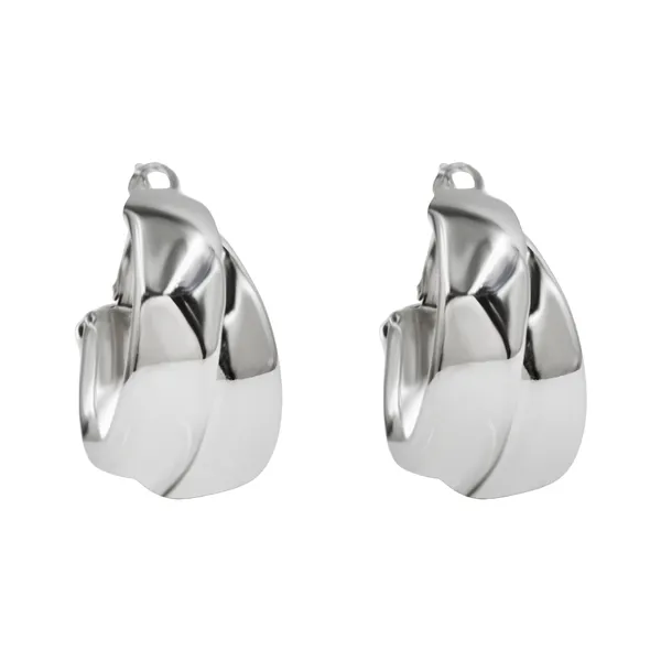 Silver_Elite_Silver_Tone_Bold_Curve_Earrings_For_Women