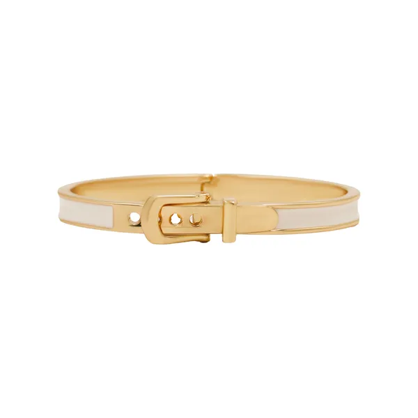 Gold_Luxe_Buckle_Elegance_Bangle_For_Women