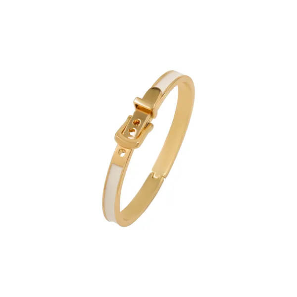 Gold_Luxe_Buckle_Elegance_Bangle_For_Women