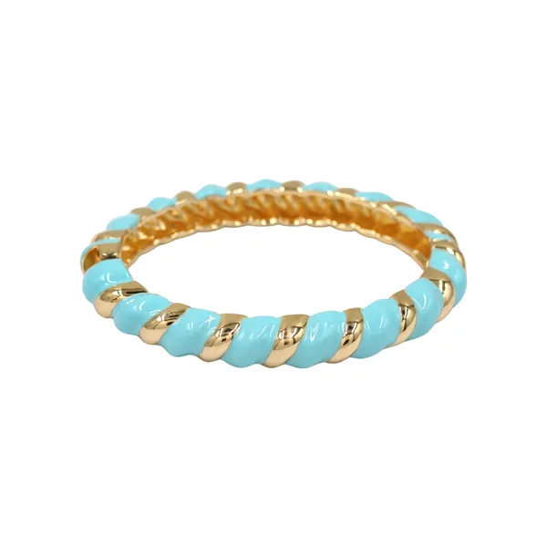 Sky_Blue_And_Gold_Turquoise_Glow_Designer_Bangle_For_Women