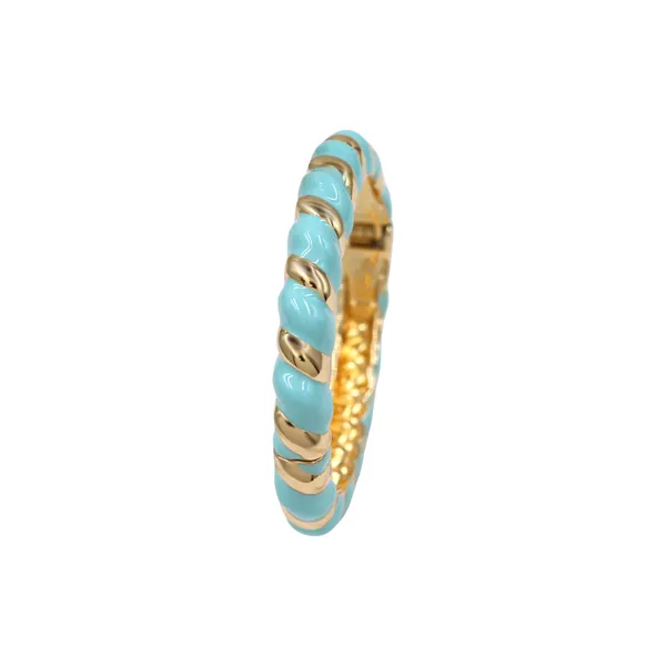 Sky_Blue_And_Gold_Turquoise_Glow_Designer_Bangle_For_Women
