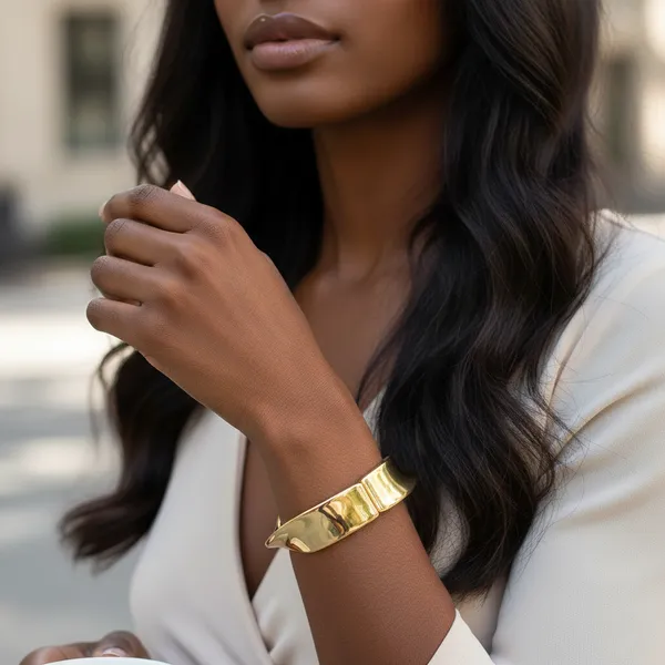 Gold_Aurum_Wave_Bracelet_For_Women