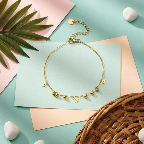 Gold_Elara_Gold_Tone_Adjustable_Chain_Bracelet_For_Women