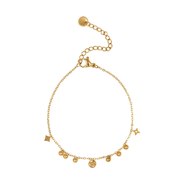 Gold_Elara_Gold_Tone_Adjustable_Chain_Bracelet_For_Women