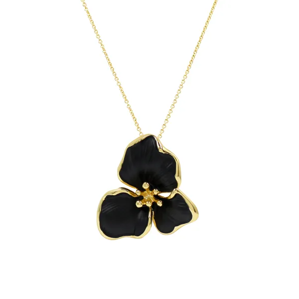 Black_And_Gold_Brass_And_Mixed_Alloy_Necklace_For_Women