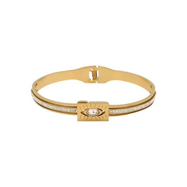 Gold_Signature_Spark_Cz_Elegance_Bangle_For_Women