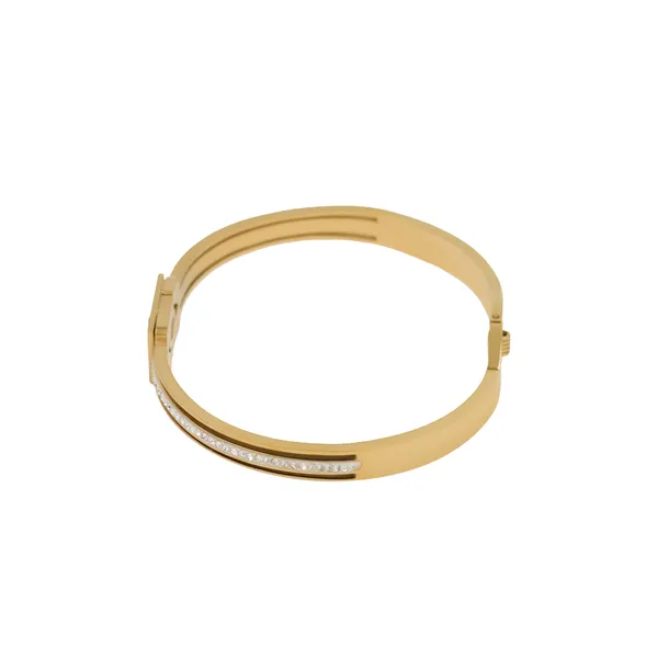 Gold_Signature_Spark_Cz_Elegance_Bangle_For_Women