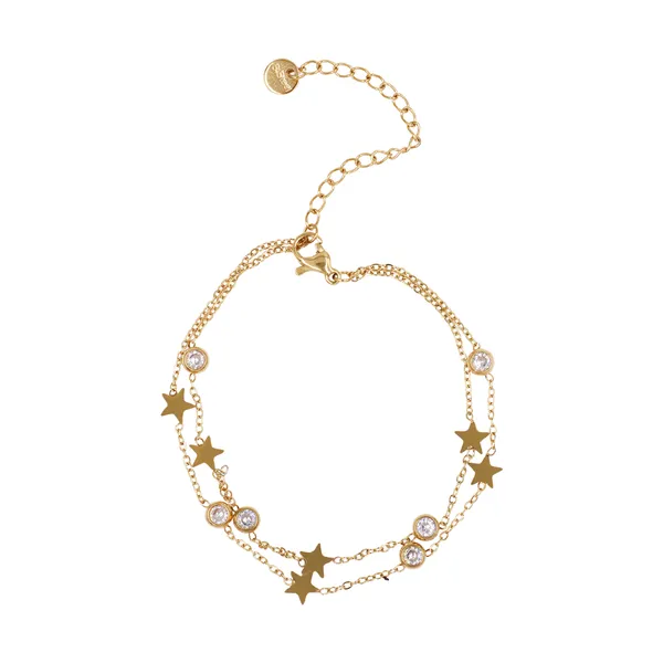 Gold_Celestial_Star_Gold_Tone_Adjustable_Bracelet_For_Women