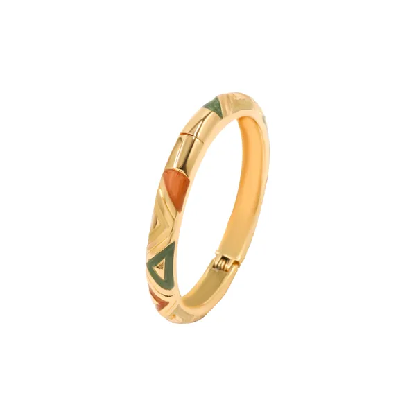 Multicolor_Royal_Ember_Hinged_Bracelet_For_Women