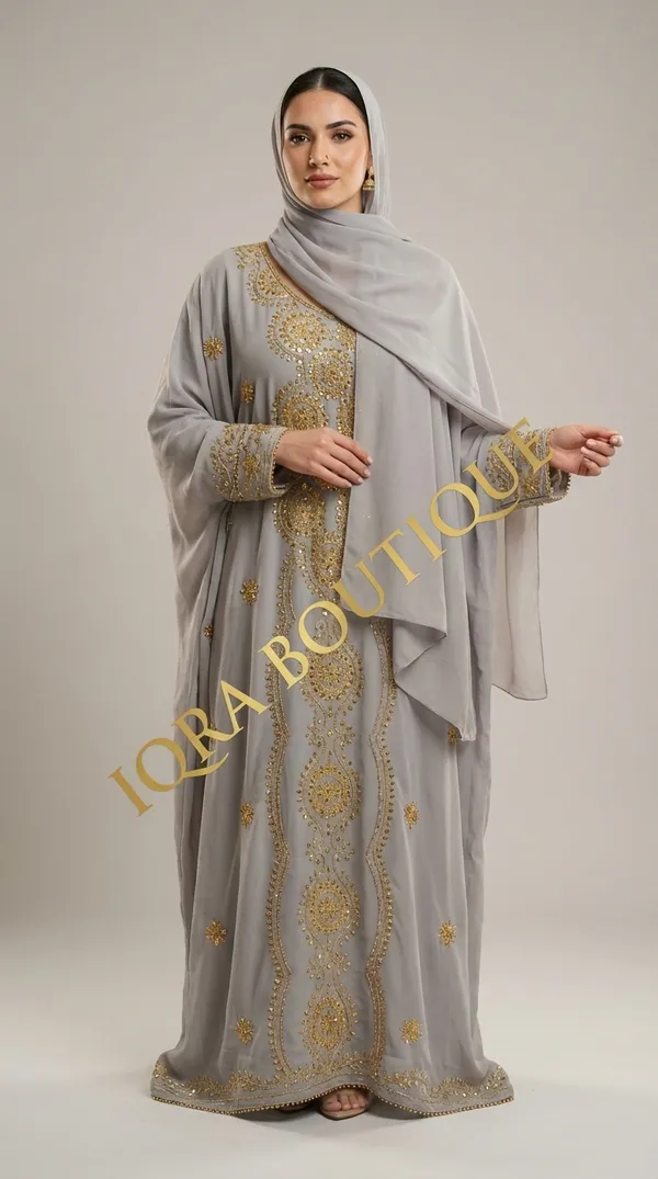 Grey_Georgette_Kaftan_For_Women