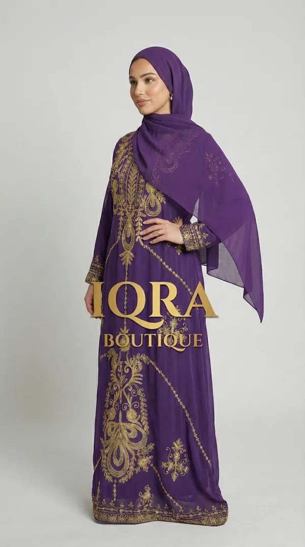 Purple_Georgette_Gown_For_Women