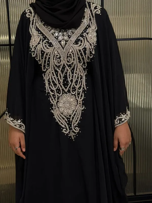 Newly_Designed!_Premium_Black_Chiffon_Abaya_Kaftan_by_IQRA_BOUTIQUE