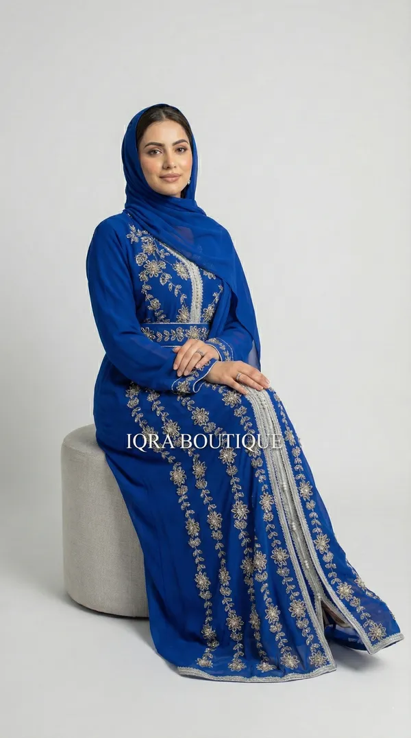 Royal_Blue_Georgette_Zardosi_Gown_For_Women