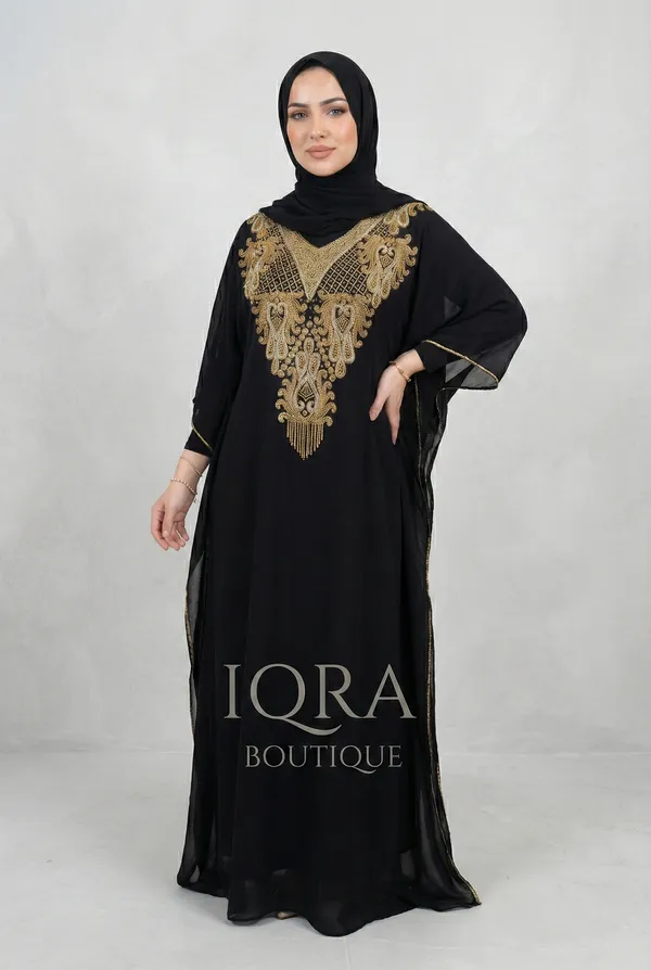 Black_Georgette_Kaftan_Abaya_For_Women