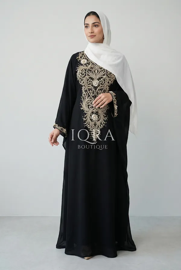 Black_Georgette_Kaftan_Abaya_For_Women