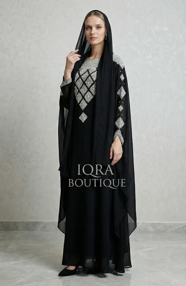 Black_Georgette_Kaftan_For_Women