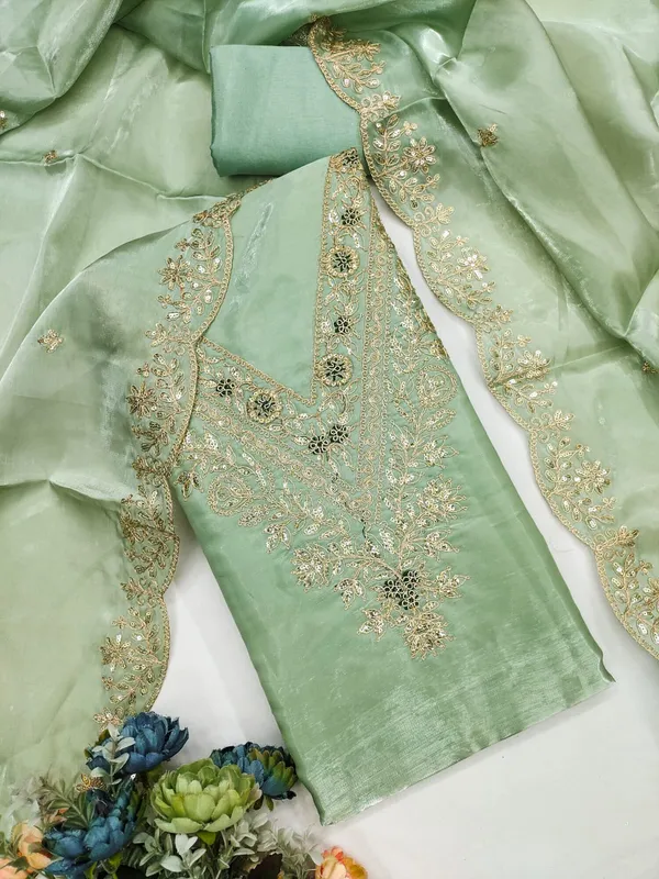 Mint_Green_Embroidered_Salwar_Suit_Set_with_Golden_Embellishments