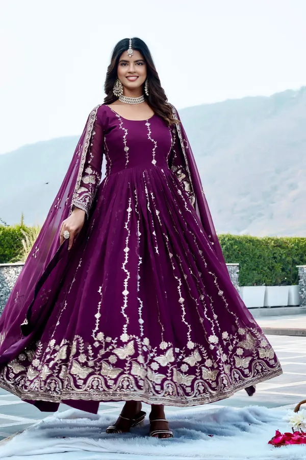 Purple_Embroidered_Anarkali_Gown_Suit_Set_with_Dupatta