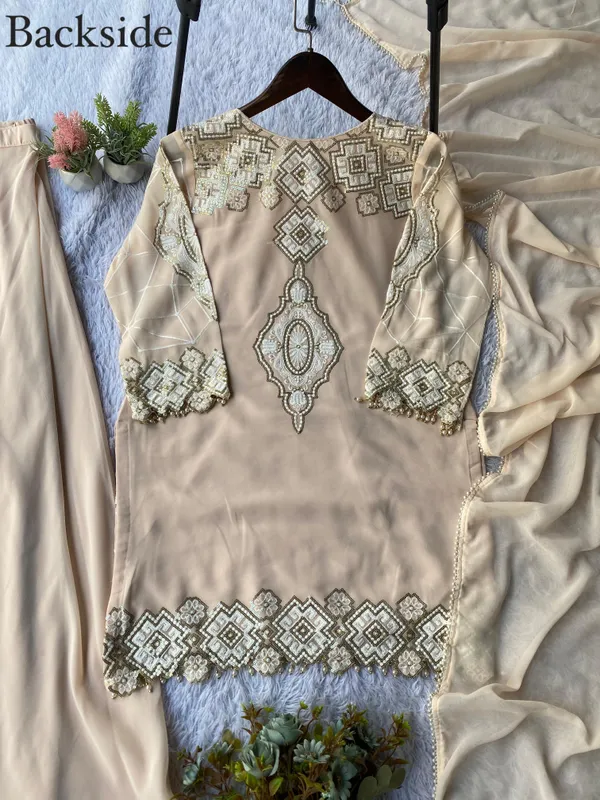 Elegant_Beige_Embroidered_Silk_Tunic_with_Geometric_Pearl_and_Sequin_Work