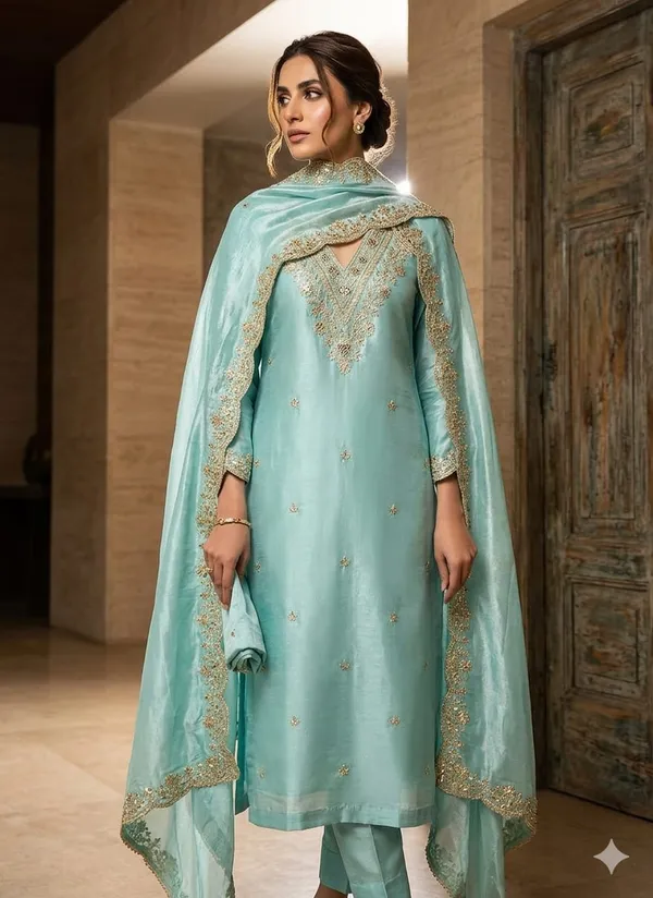 Turquoise_Blue_Embroidered_Organza_Suit_Set_with_Dupatta