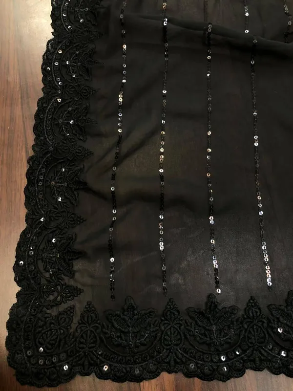 Black_Sequin_Embroidered_Saree_with_Floral_Lace_Border
